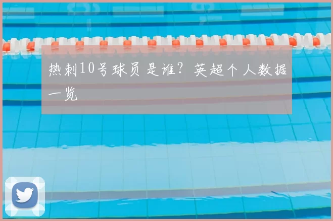 热刺10号球员是谁？英超个人数据一览