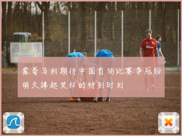 蒙哥马利期待中国首场比赛争冠盼明天捧起奖杯的特别时刻